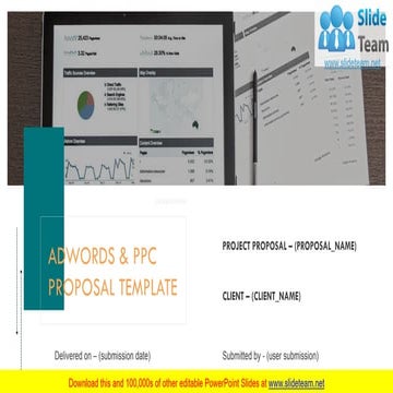 Adwords And PPC Proposal Template PowerPoint Presentation Slides