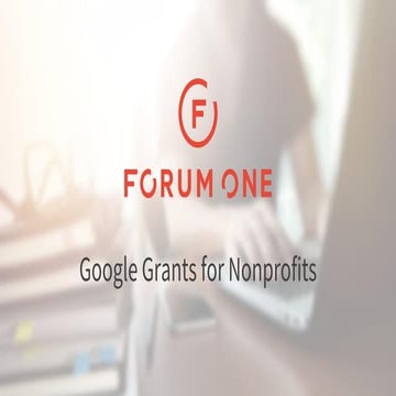 Getting Started with Google Ad Grants