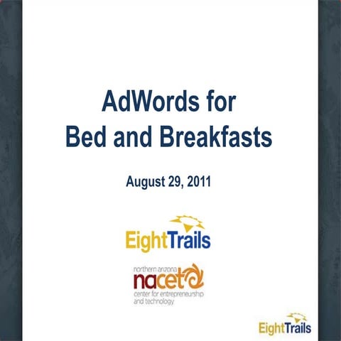 AdWords for B&Bs