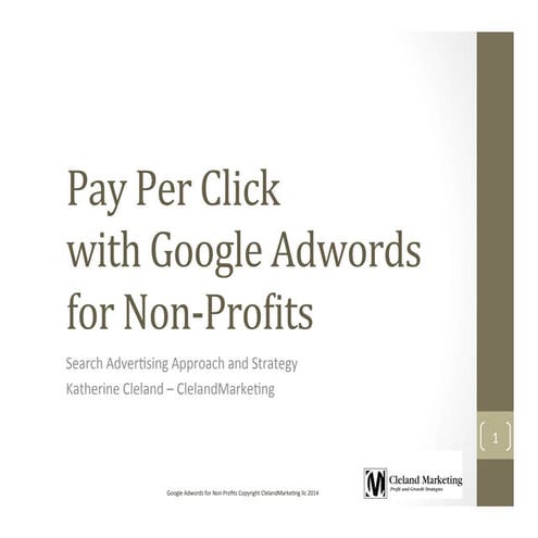 Google Adwords for Nonprofits