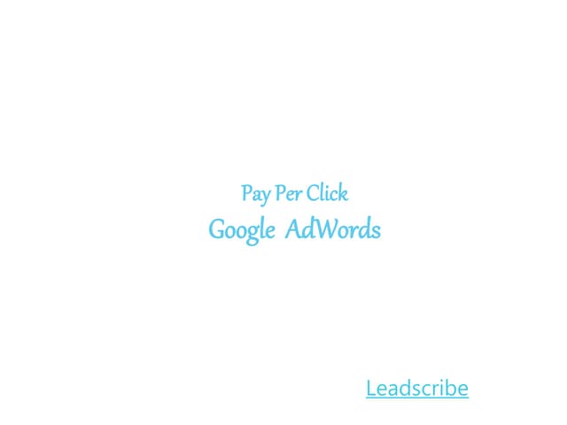 Adwords marketing