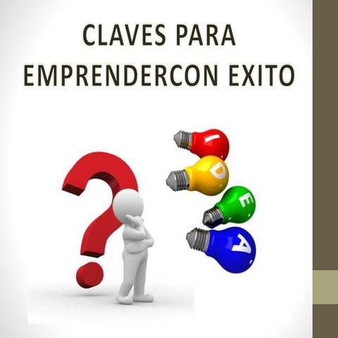 claves-para-emprender-con-exito | PDF
