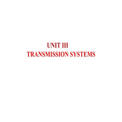 AE- unit 3.ppt  TRANSMISSION SYSTEMS , GEAR BOXES