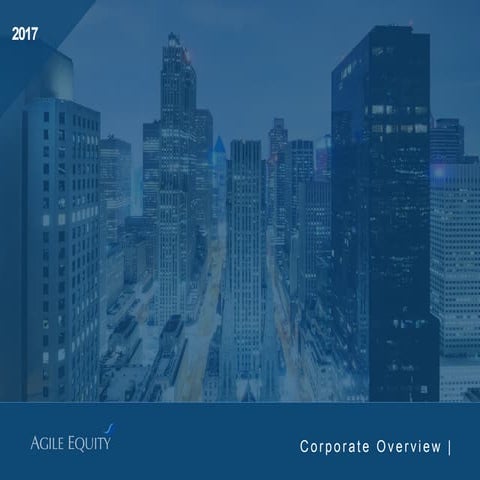 Corporate Overview: Financial Invesment Firm | PPT