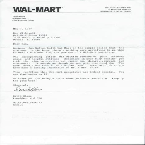 Walmart CEO Letter | PDF