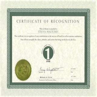 Stefan Maltchev-Powell Power of One