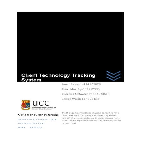 Client Technology Tracking System | PDF