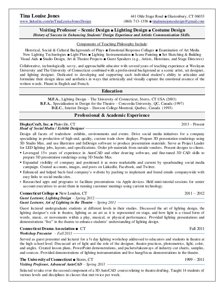 tina louise jones cv 8 12 15