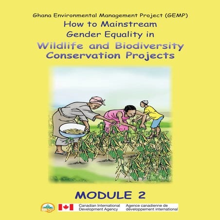 2Gender and Wildlife and Biodiversity Projects