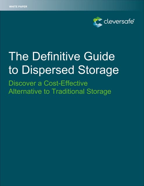 cleversafe_definitive_guide_white_paper