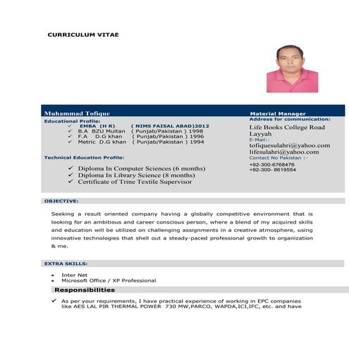 tofique cv up dated-2