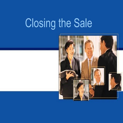 One on recognizing closing singles during sales