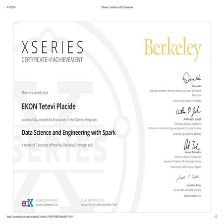 XSeries Certificate _ edX Credentials