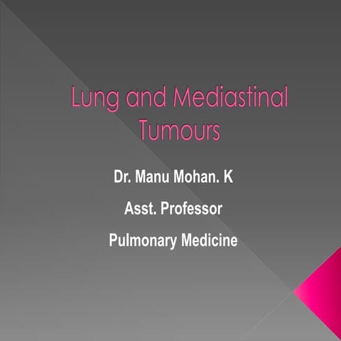 Lung mediastinal tumors 