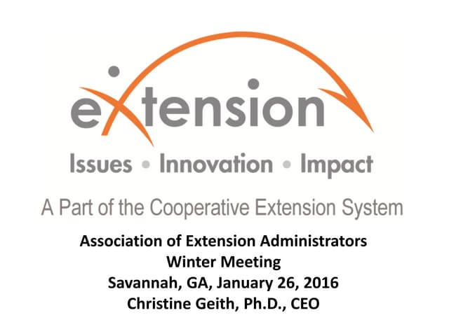 6 Ways to Engage with eXtension 