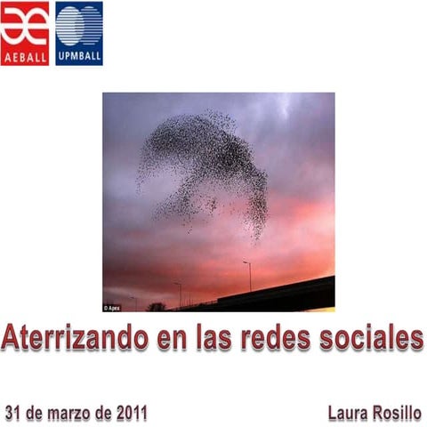 Aterrizando en las redes sociales
