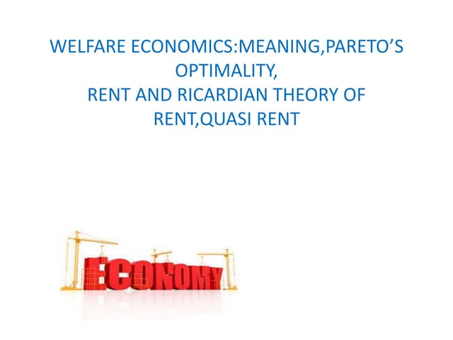 welfare economics