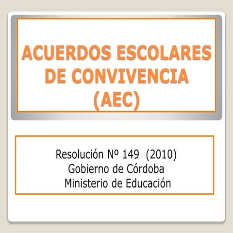 Aec   resolusión nº149