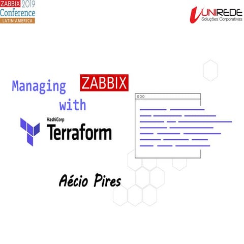 Management Zabbix with Terraform