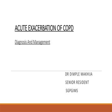 Acute exacerbation of COPD-DIAGNOSIS AND MANAGEMENT.pptx