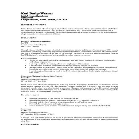 salim cv | DOCX