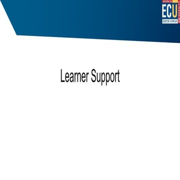 Blackboard Bootcamp - Day 4 Learner Support