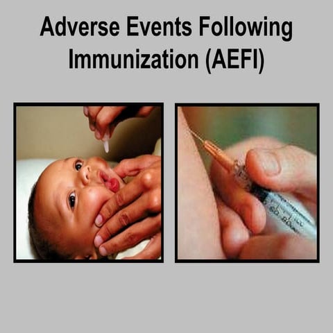 AEFI Immunization Basics