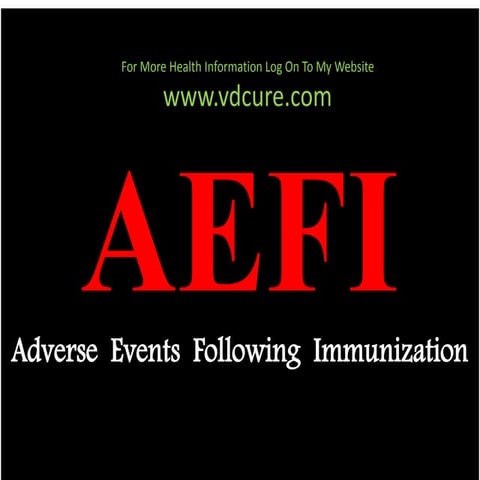 AEFI in Immunization