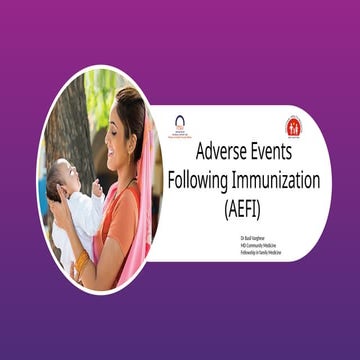 Aefi1 2024.pptx adverse effect following immunization