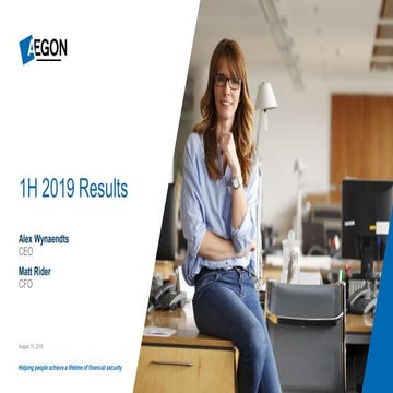 Aegon 1H 2019-presentation