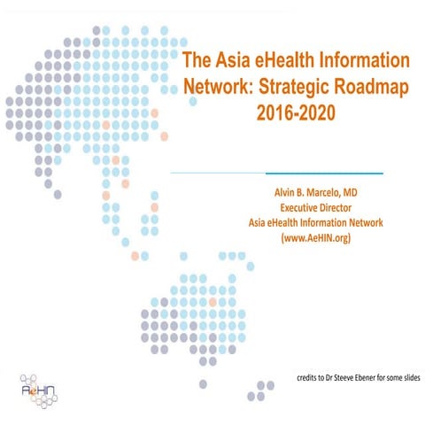 AeHIN Strategic Roadmap 2016-2020