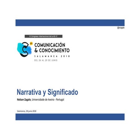 Narrativa y Significado