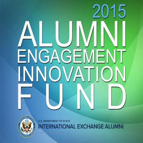 Alumni Engagement Innovation Fund 2015