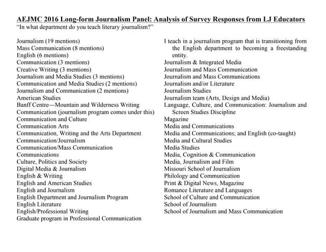 AEJMC Literary Journalism Handout 2016 Overall