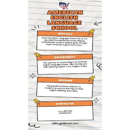 English Language School In Los Angeles Brea | PDF