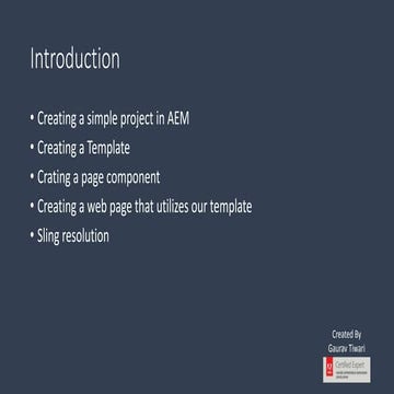 Aem sling resolution