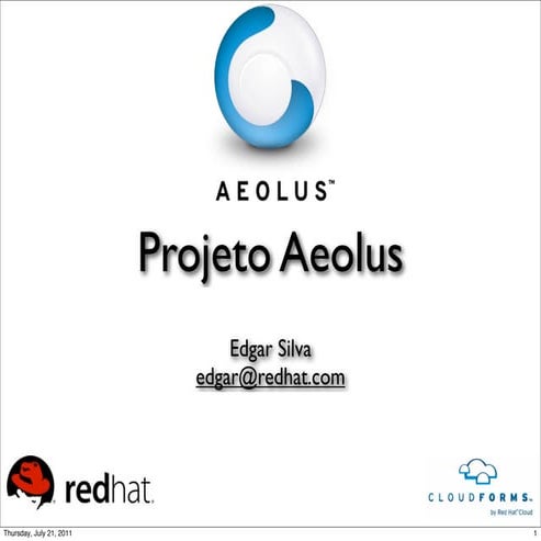 Aeolus - Solução para Cloud Red Hat