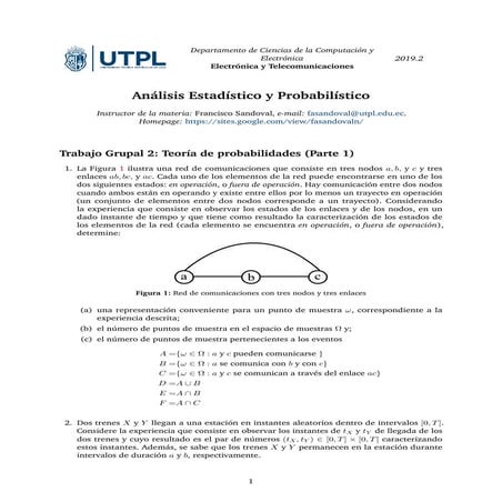 AEP19: Trabajo grupal 2 (Tutoría)