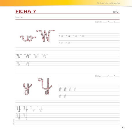 Ae port1 fich7_caligrafia (1) | PDF