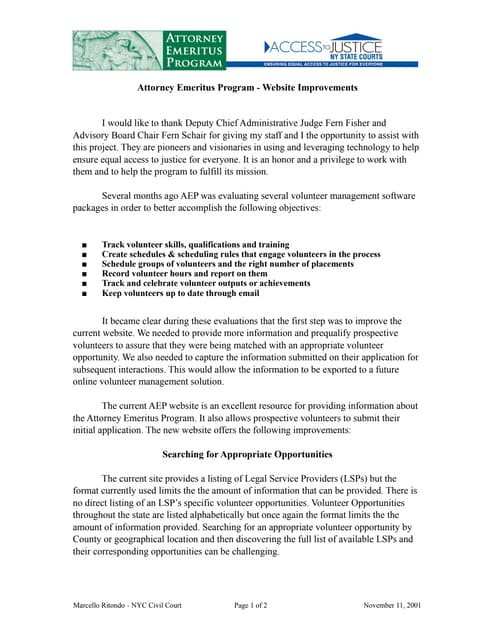 AEP Project