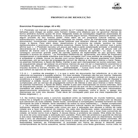 Análise da Tirania de Pisístrato e Cultura Ateniense no Século VI a.C ...