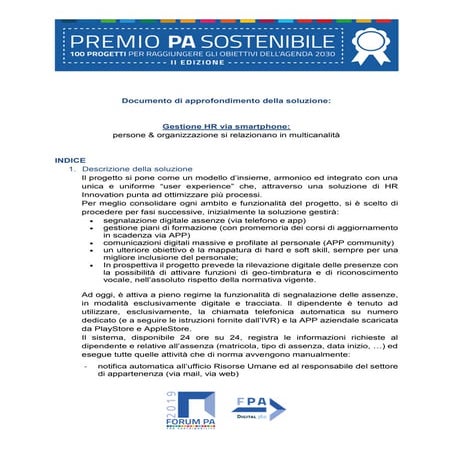 Spriss avm doc_premio_forumpa2017 | PDF