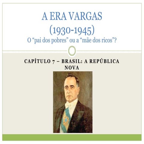 Era vargas (1930-1945) | PDF