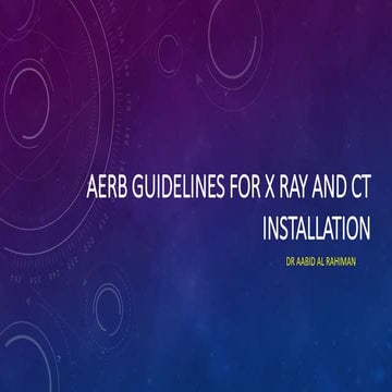 Atomic energy regulatory board (aerb) | PPTX