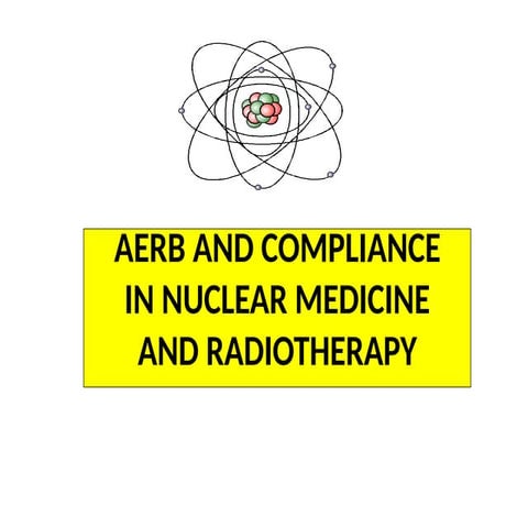 Atomic energy regulatory board (aerb) | PPTX