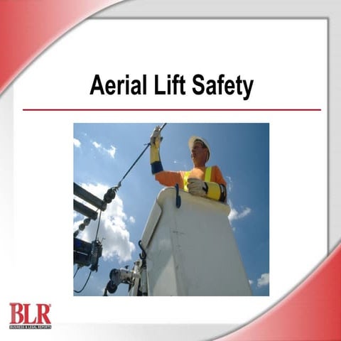 Aerial lift-safety-power point