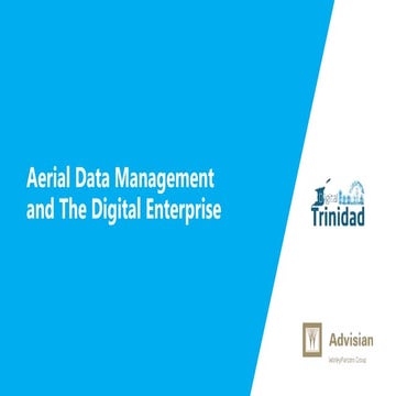 Aerial Data Management and The Digital Enterprise