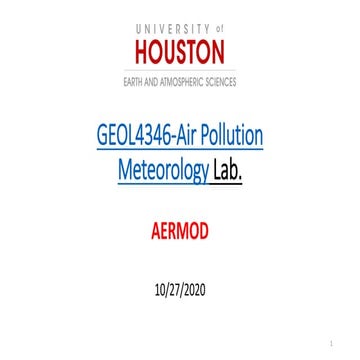 AERMOD | PPTX