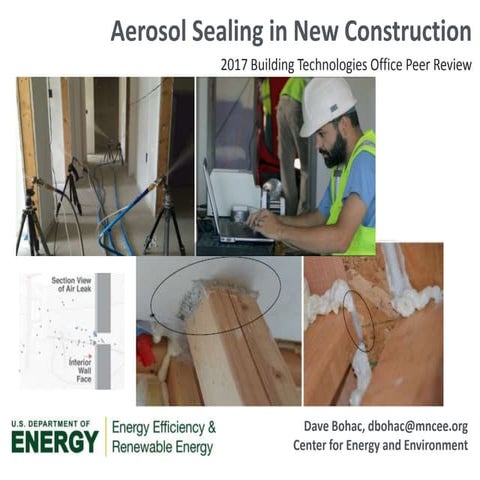 Aerosol Sealing in New Construction