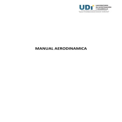 Manual de Aerodinámica